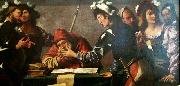 Pietro della Vecchia Soldiers at the palmist. china oil painting artist